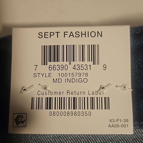 INC Denim wide leg High risen 14/34 - Picture 4 of 10